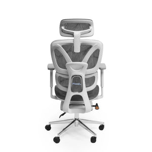 EXVEGA Pixel Flow Glacier çalışma koltuğu, ergonomik tasarım ve konforlu oturma alanı ile ofis için ideal.