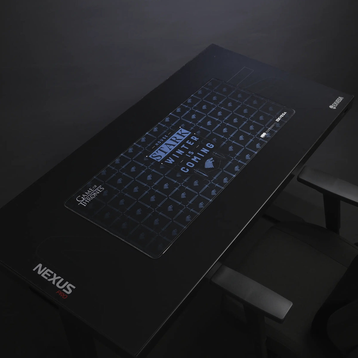 EXVEGA Game Of Thrones House Stark Winter is Coming Mousepad XXL 90×40 - EXVEGA