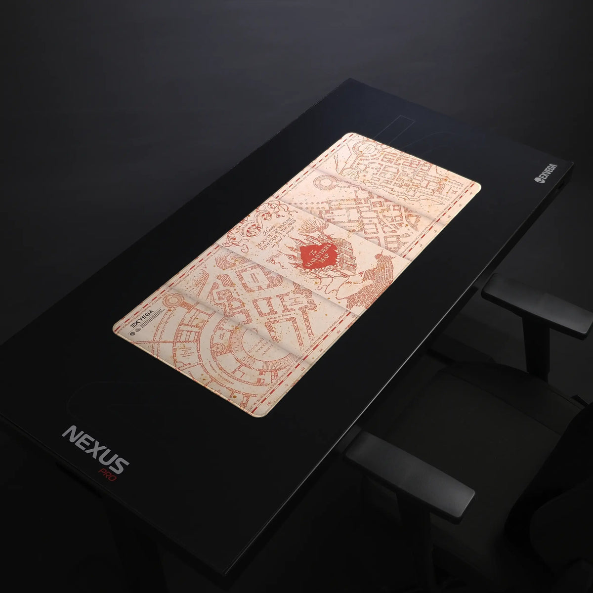 EXVEGA Harry Potter Marauders Map Mousepad XXL 90×40 - EXVEGA