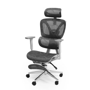 EXVEGA Pixel Flow Glacier çalışma koltuğu, ergonomik tasarım ve rahat oturma yüzeyi ile ofis kullanımı için ideal.