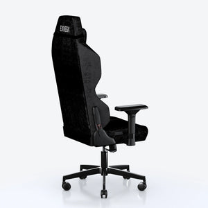 EXVEGA Andromeda Premium kumaş oyuncu koltuğu, siyah renkli ve ergonomik tasarımıyla rahat oturma deneyimi sunar.