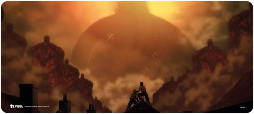EXVEGA Attack on Titan The Rumbling Mousepad XXL 90×40