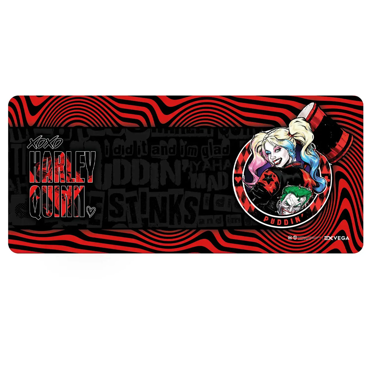 EXVEGA Harley Quinn Mousepad XXL 90×40 - EXVEGA