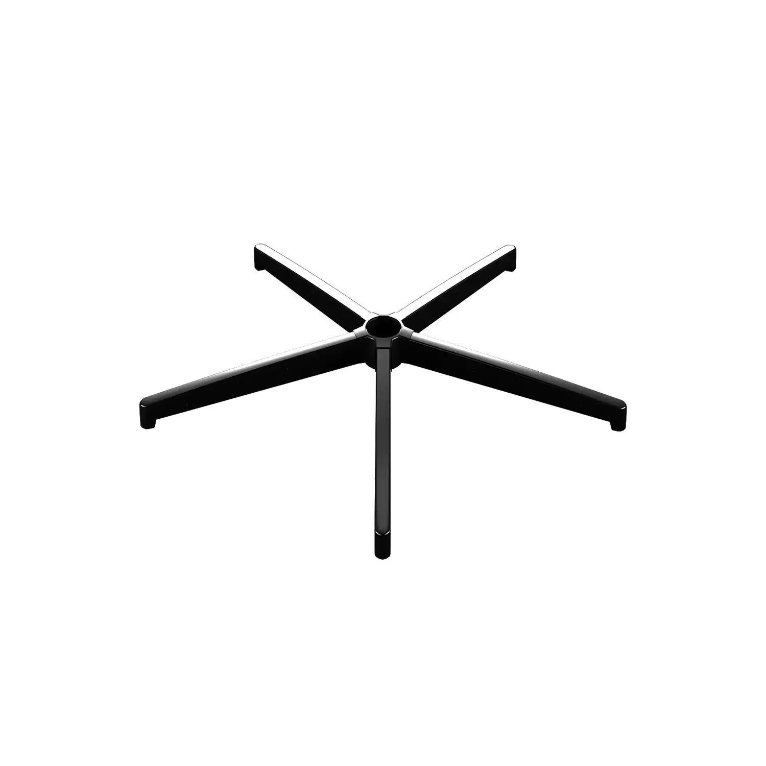 EXVEGA Metal Oyuncu Koltuğu Ayağı Siyah