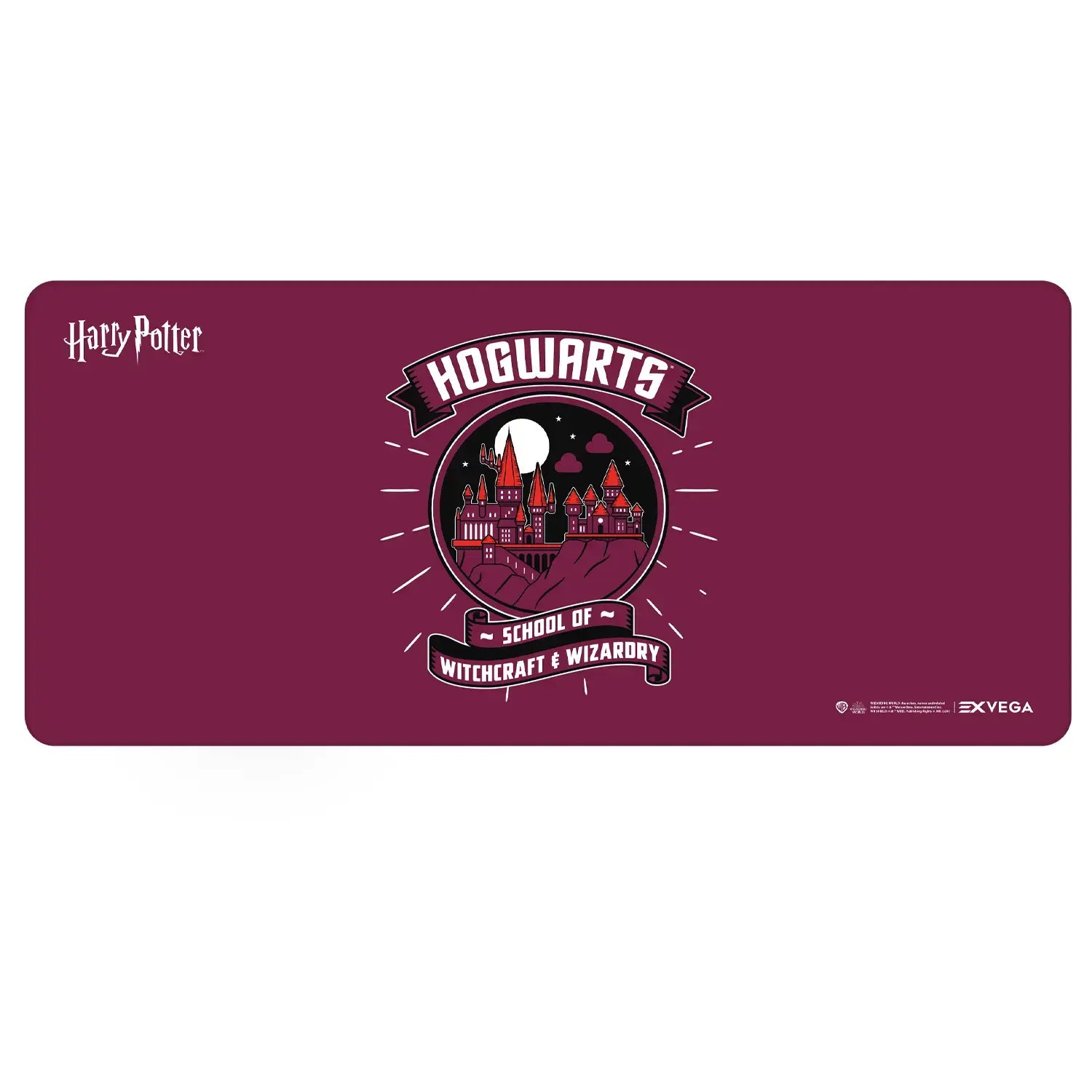 EXVEGA Harry Potter School Of Hogwarts Mousepad XXL 90×40