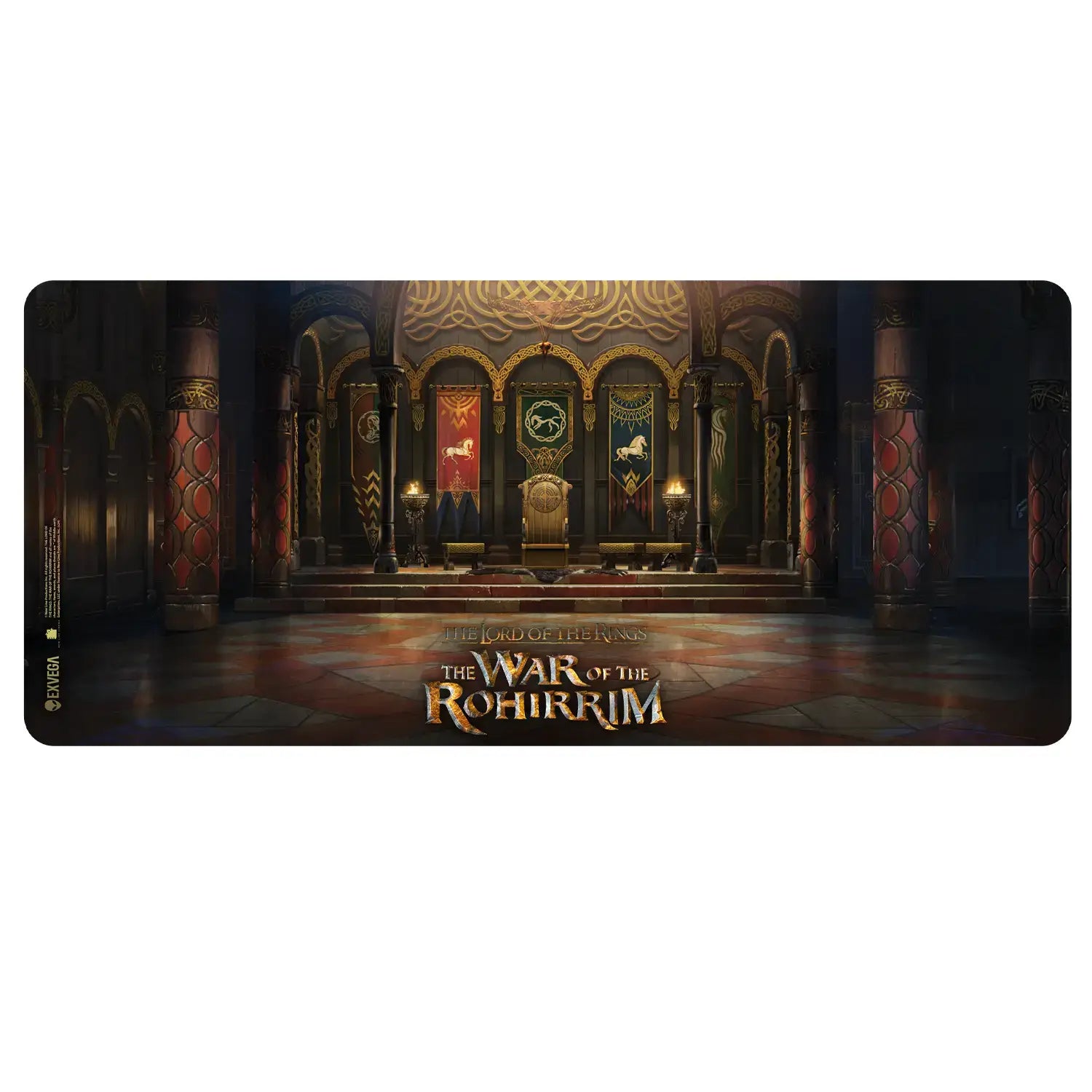 Exvega Yüzüklerin Efendisi War Of The Rohirrim Clans Lisanslı Mousepad XXL 90×40