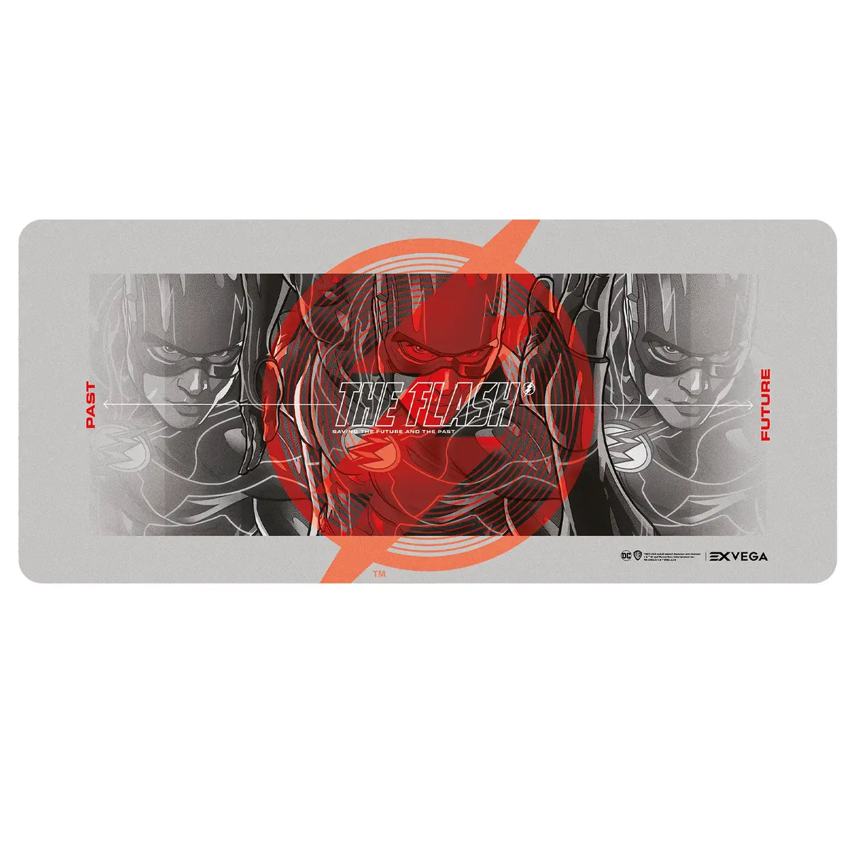 EXVEGA The Flash Saving The Future And Past Mousepad XXL 90×40 - EXVEGA