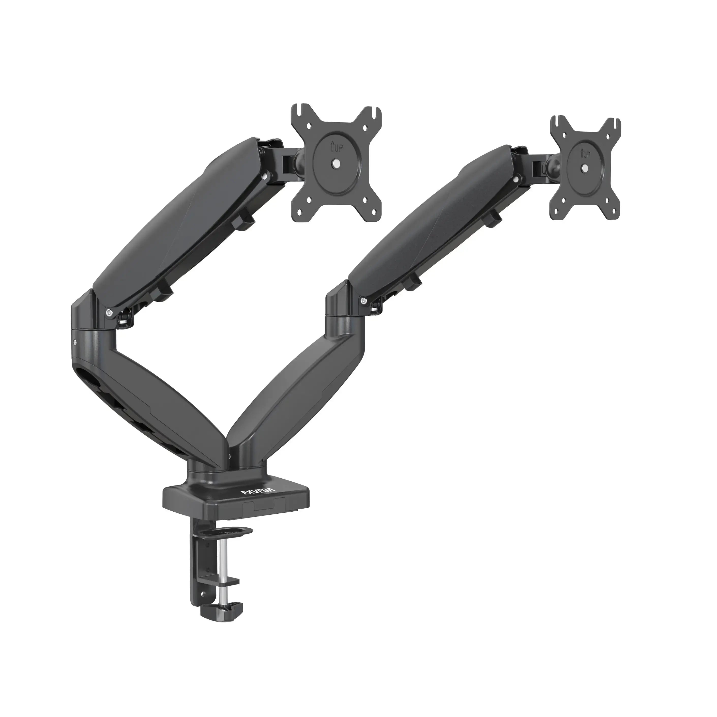 EXVEGA 15-32″ LCD / LED İkili Monitör Tutucu Kol Amortisörlü Vesa Monitör Standı EX787 - EXVEGA