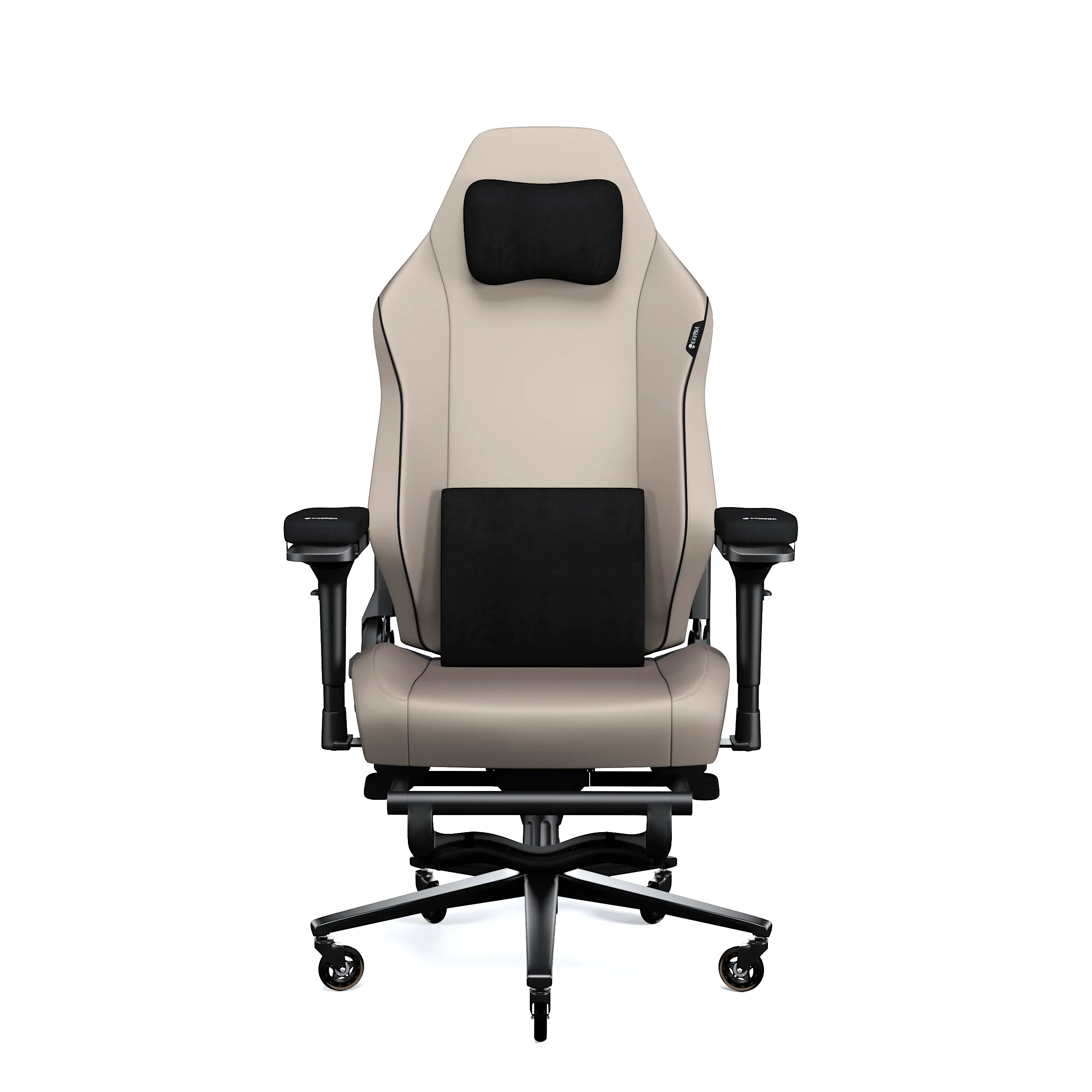 Exvega Pandora Pro Napa Deri Çalışma Koltuğu Krem