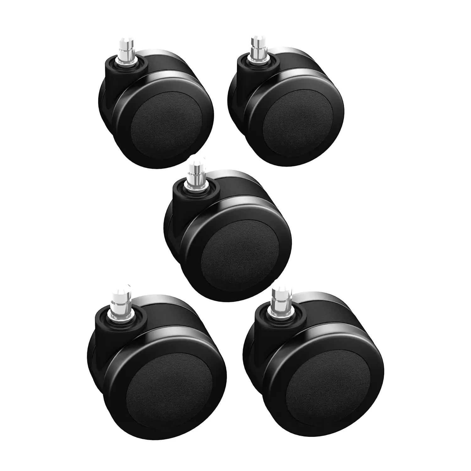 EXVEGA Silikon Kaplama Sessiz Teker Seti