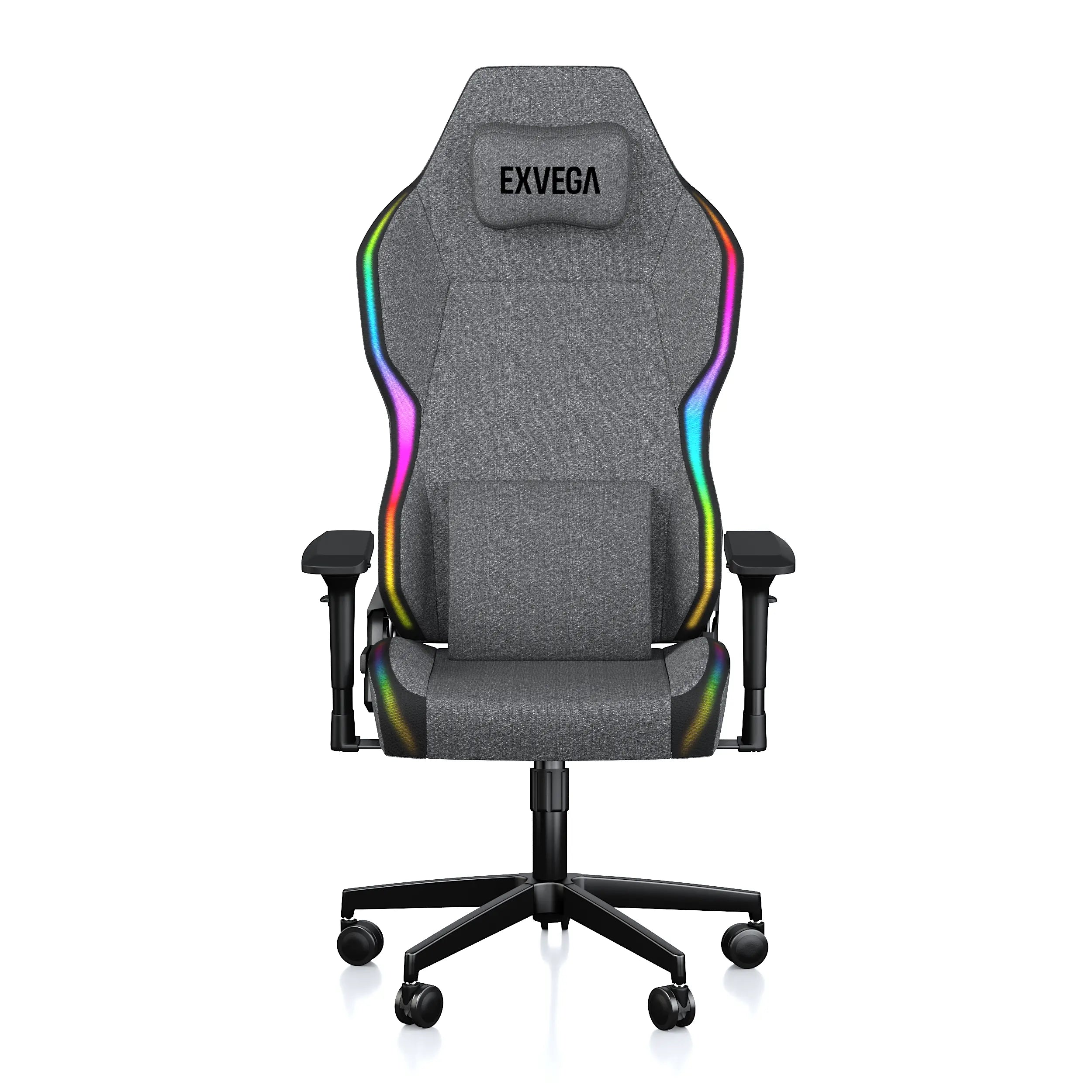 Exvega Lunar Active Rgb Graphite Oyuncu Koltuğu - EXVEGA