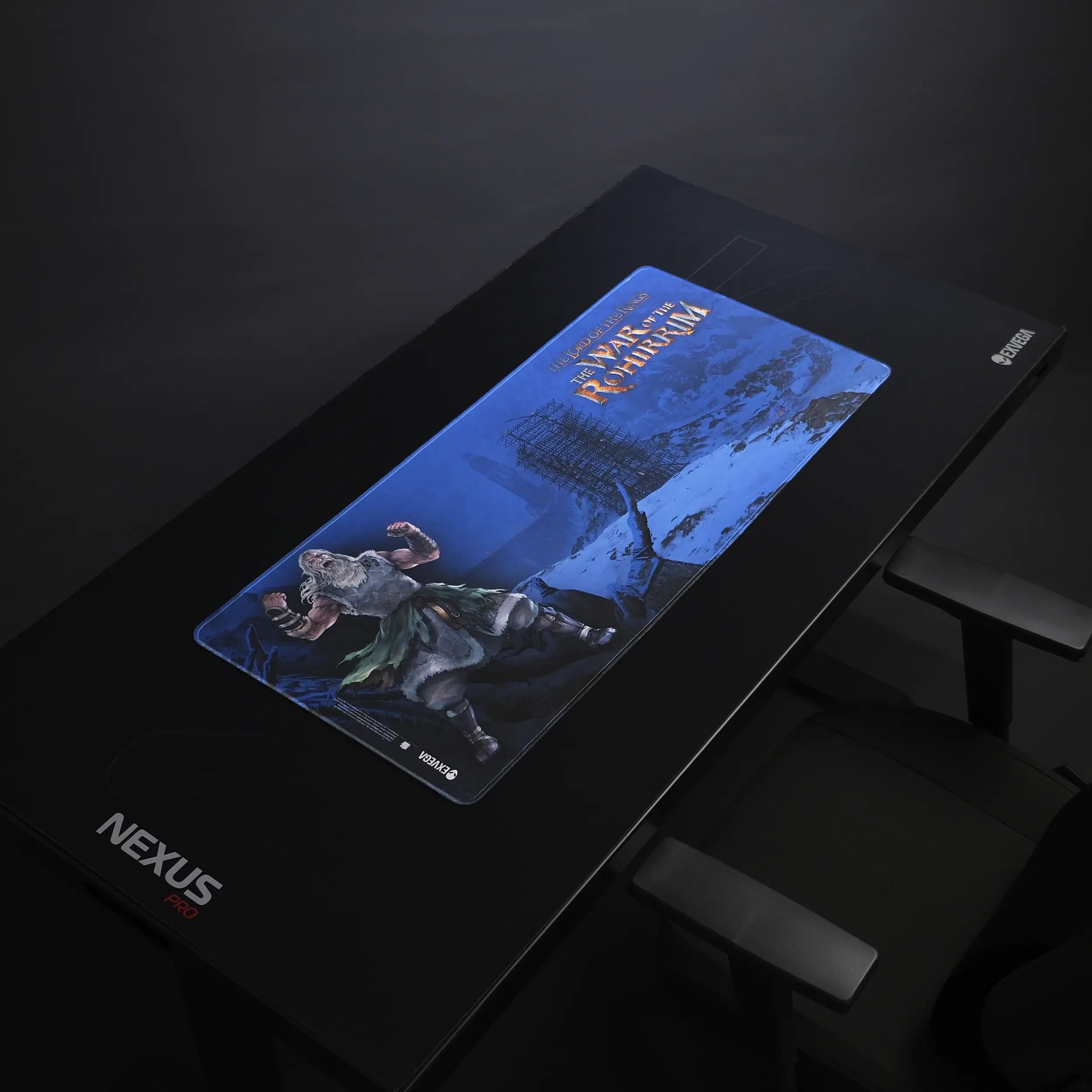 Exvega Yüzüklerin Efendisi War Of The Rohirrim Helm Hammerhand Lisanslı Mousepad XXL 90×40