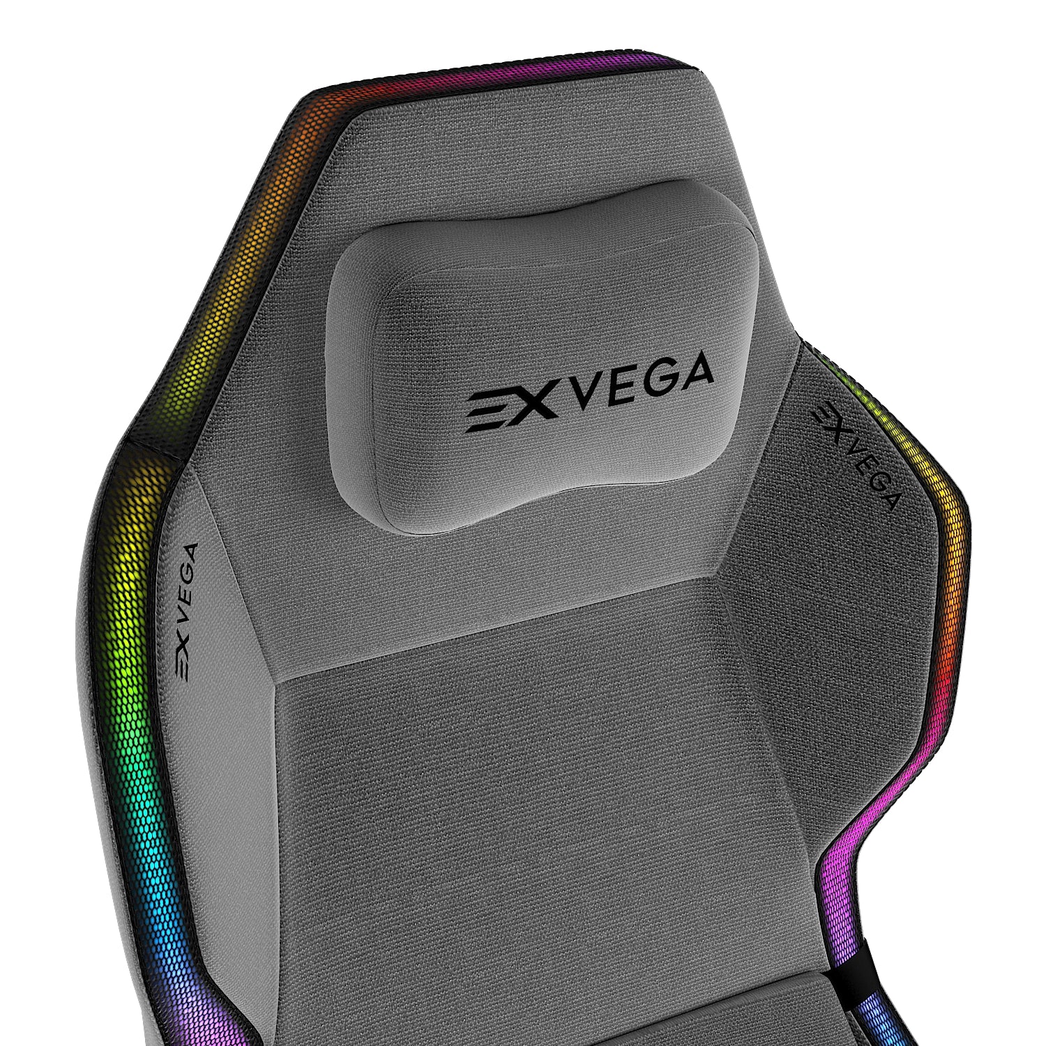 Exvega Lunar Active Rgb Oyuncu Koltuğu Gri