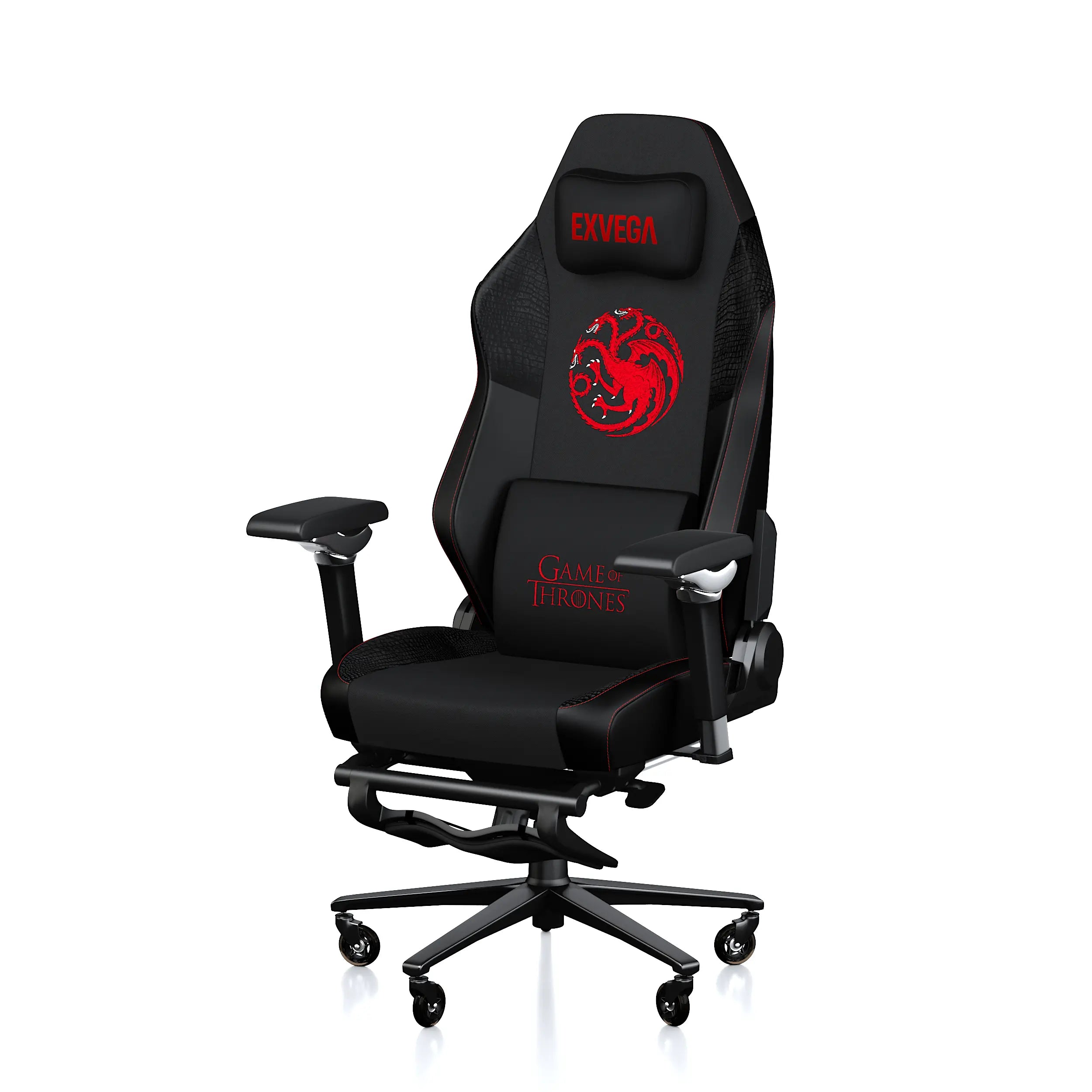 Exvega Pandora Pro Game Of Thrones Targaryen House Lisanslı Oyuncu Koltuğu - EXVEGA
