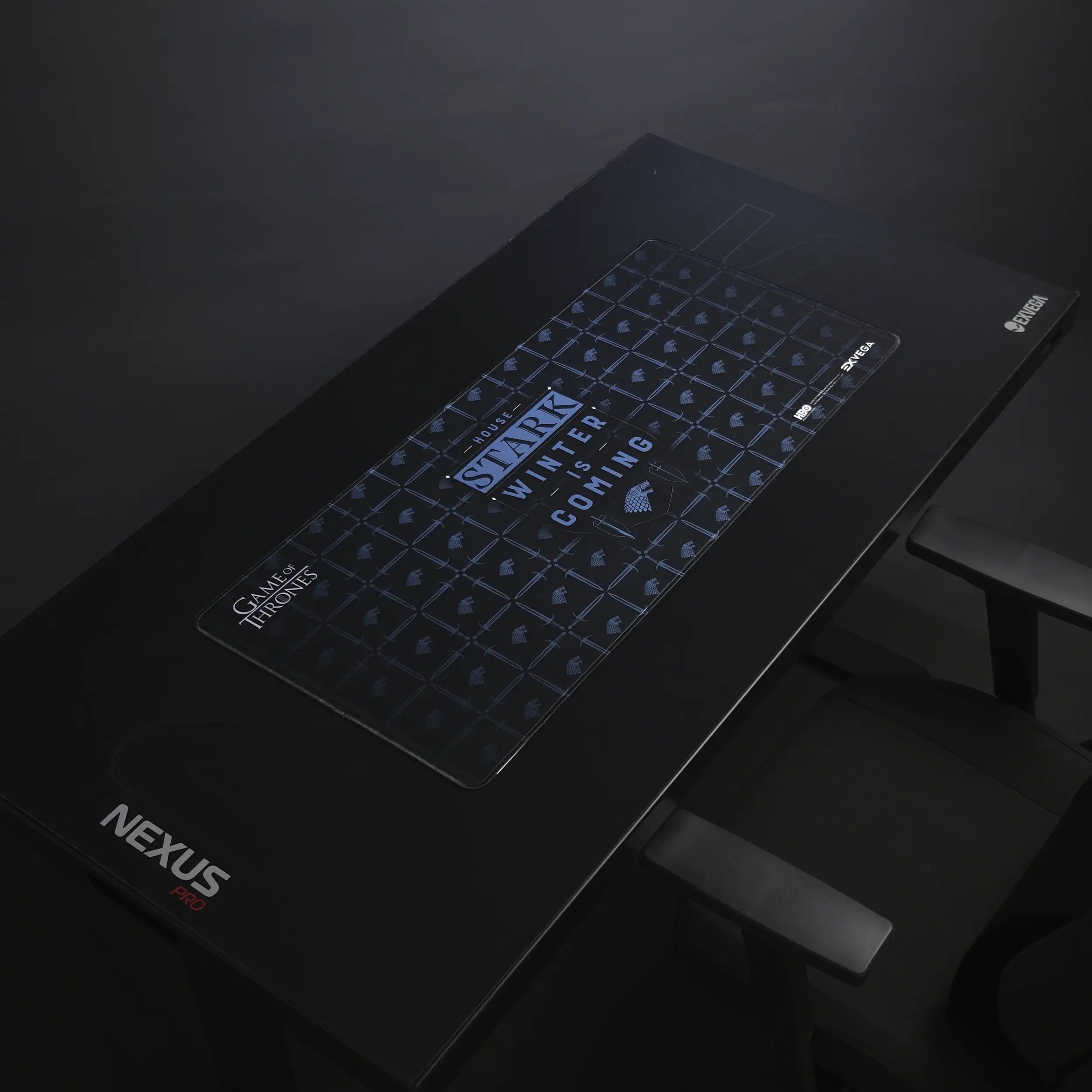 EXVEGA Game Of Thrones House Stark Winter is Coming Mousepad XXL 90×40