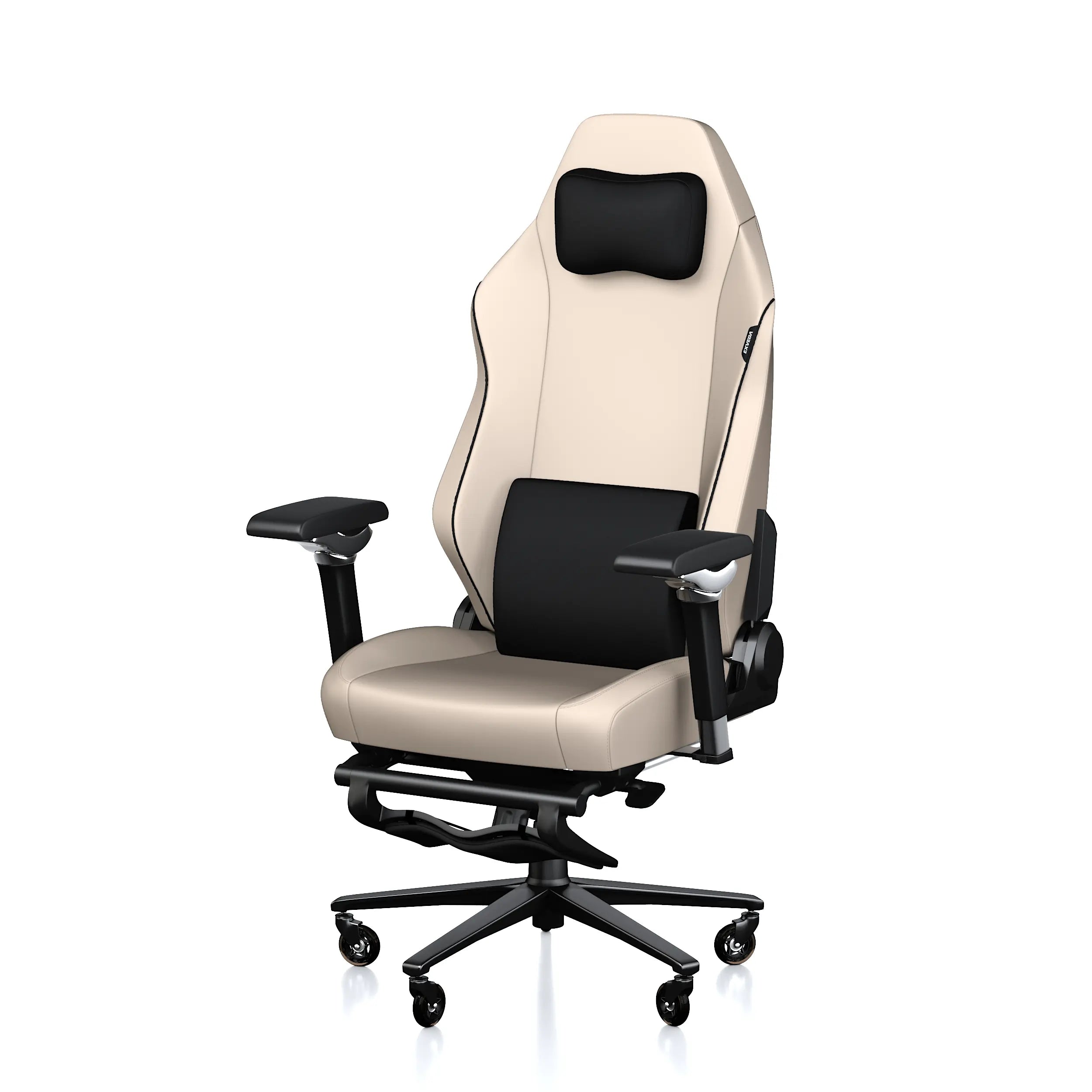 Exvega Pandora Pro Napa Deri Çalışma Koltuğu Krem - EXVEGA