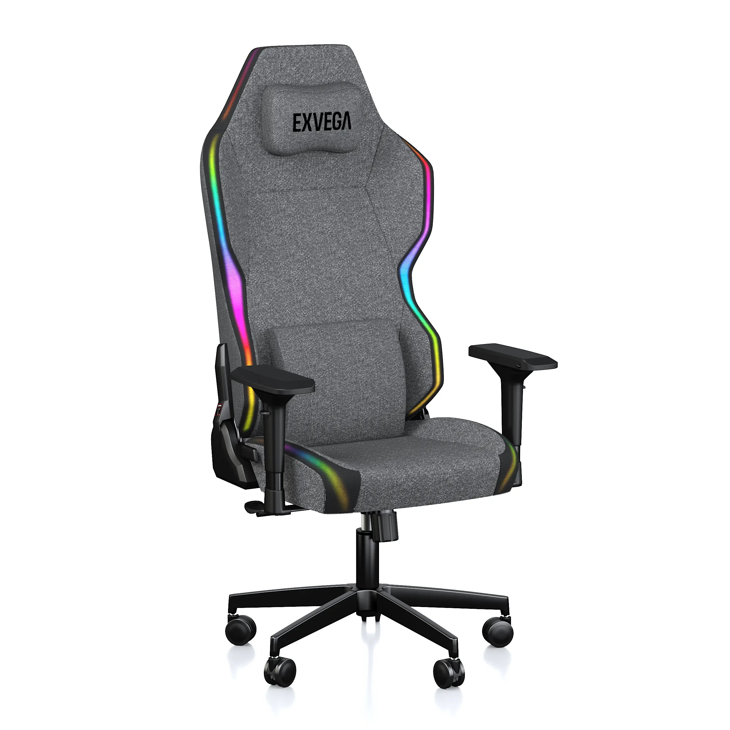 Exvega Lunar Active Rgb Graphite Oyuncu Koltuğu - EXVEGA