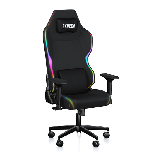 Exvega Lunar Active Rgb Black Oyuncu Koltuğu - EXVEGA
