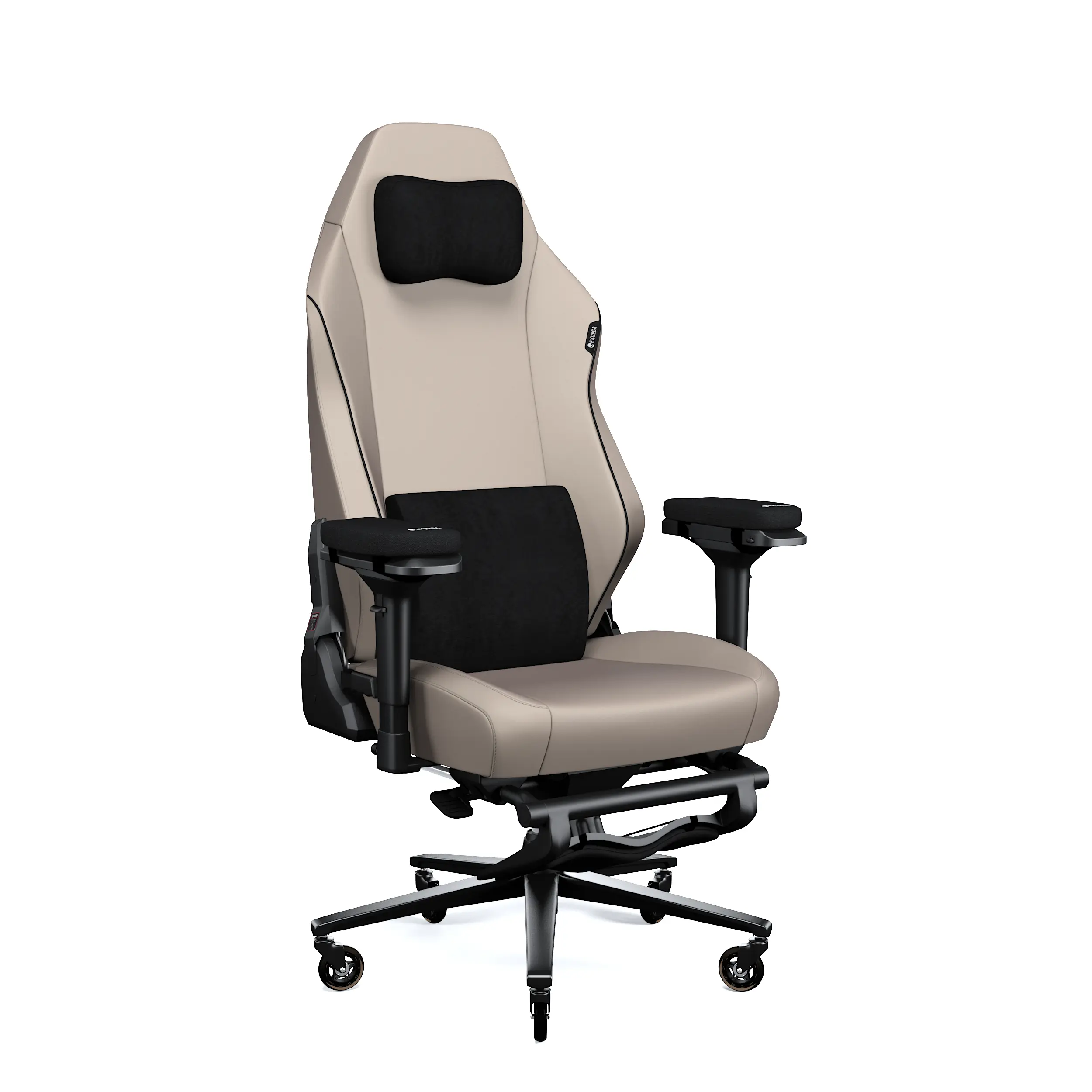 Exvega Pandora Pro Napa Deri Çalışma Koltuğu Krem