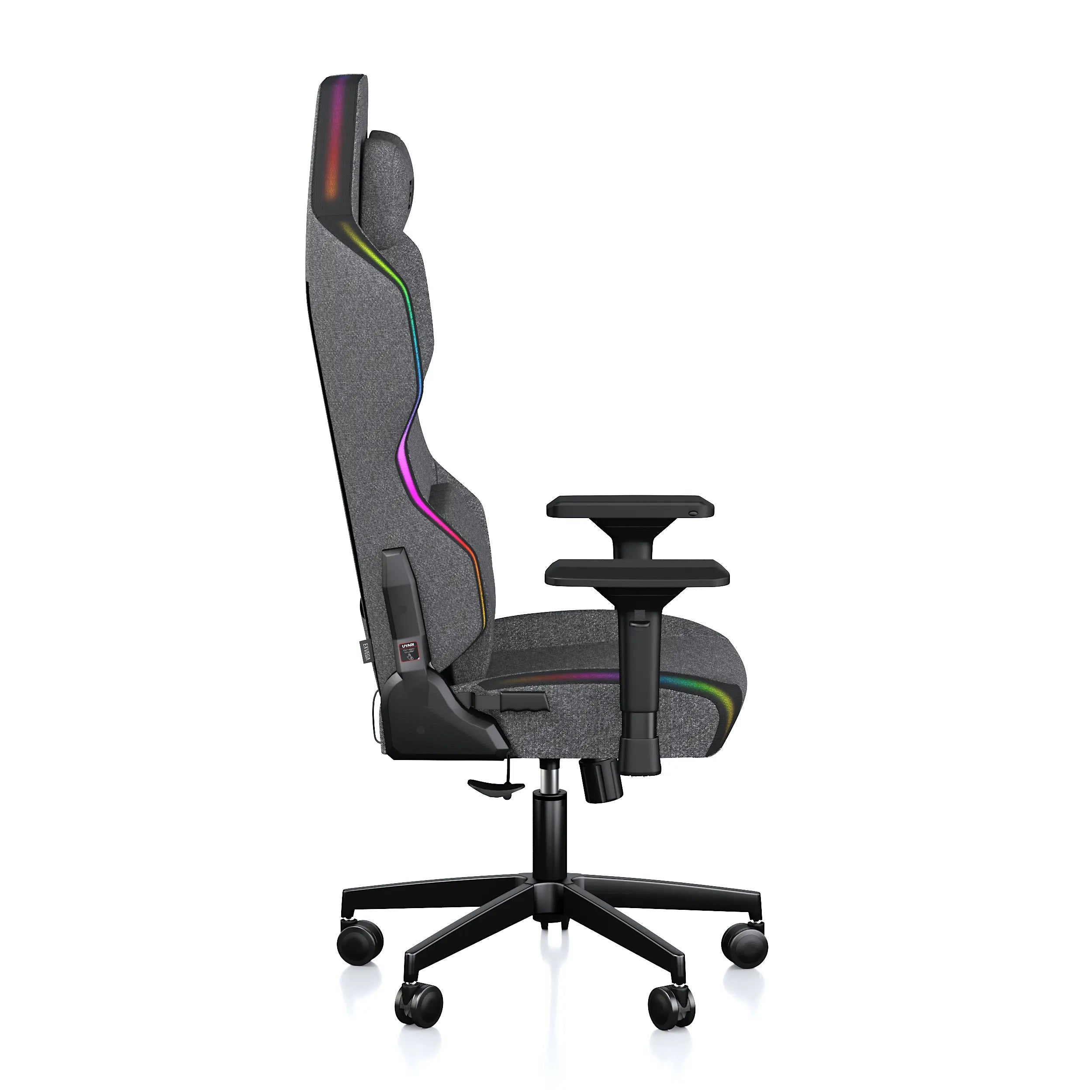 Exvega Lunar Active Rgb Graphite Oyuncu Koltuğu - EXVEGA