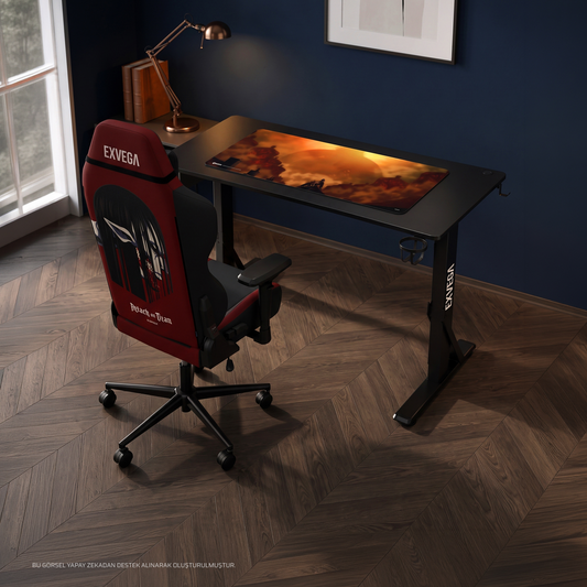 Andromeda Attack on Titan Koltuk + Neo Masa + XXL AoT Rumbling Mousepad