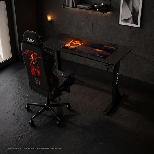 Andromeda Balrog Koltuk + Neo Masa + XXL Sauron Eye Mousepad