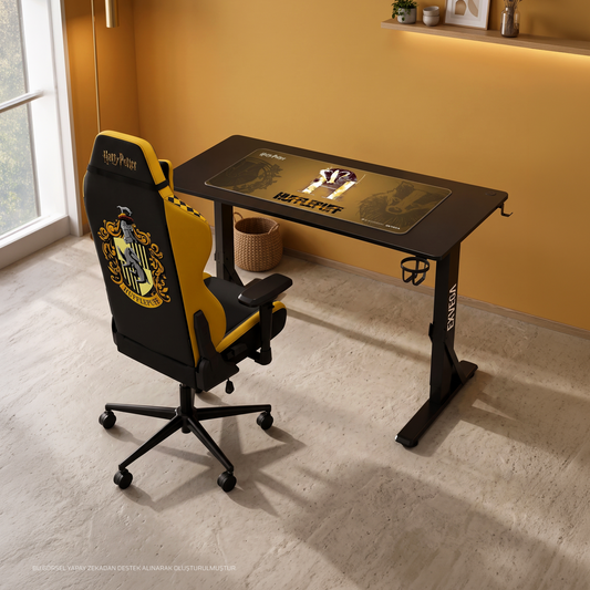 Andromeda Hufflepuff Koltuk + Neo Masa + XXL Hufflepuff Mousepad