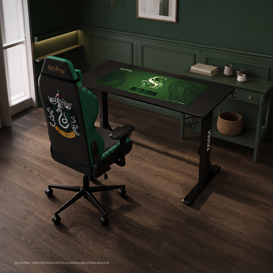 Andromeda Slytherin Koltuk + Neo Masa + XXL Slytherin Mousepad