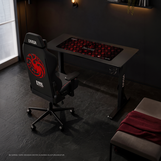 Andromeda Targaryen Koltuk + Neo Masa + XXL Targaryen Mousepad