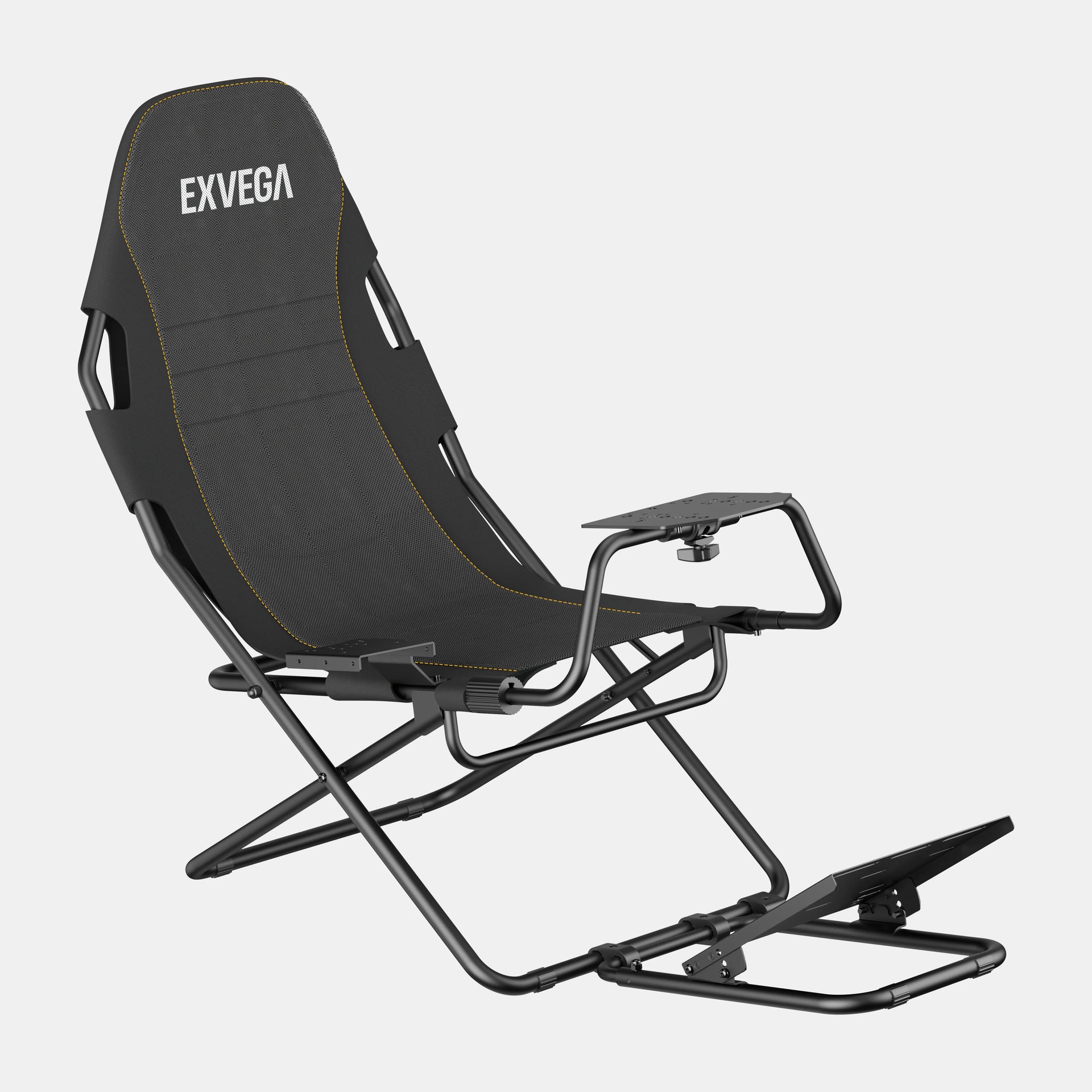 EXVEGA Katlanabilir Koltuklu Sim Racing Yarış Simülatörü Kokpiti SR02