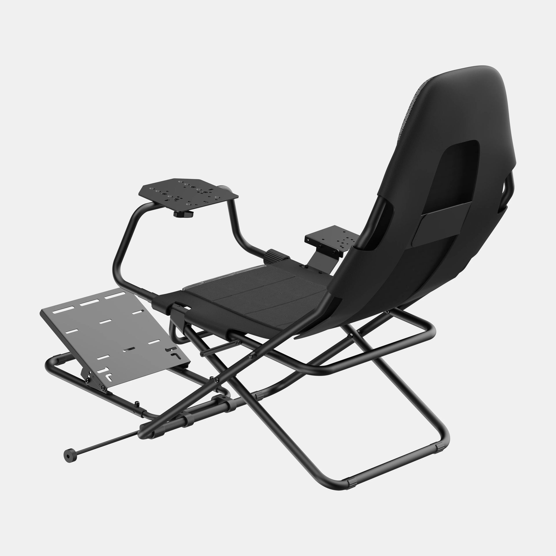 EXVEGA Katlanabilir Koltuklu Sim Racing Yarış Simülatörü Kokpiti SR02