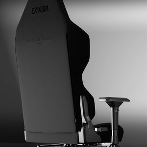 Exvega Andromeda Pro Siyah oyuncu koltuğu, rahat ve şık tasarımıyla bilgisayar ve oyun koltuğu görüntüsü.