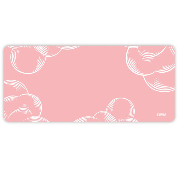 EXVEGA Mousepad XXL 90×40 Cloudpink