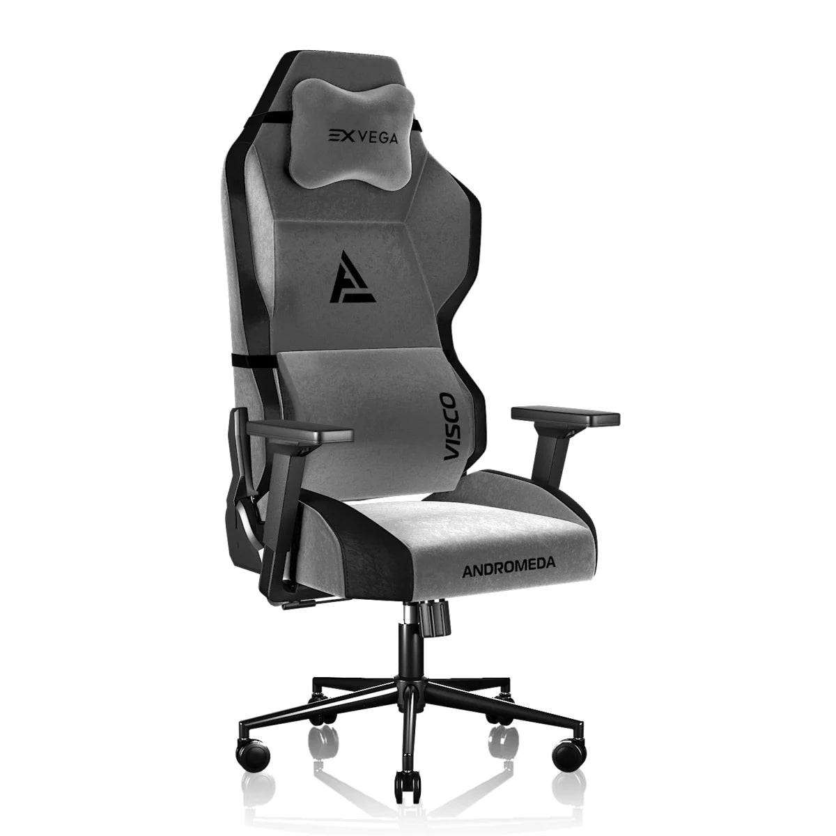 EXVEGA Andromeda Premium Kumaş Oyuncu Koltuğu Gri