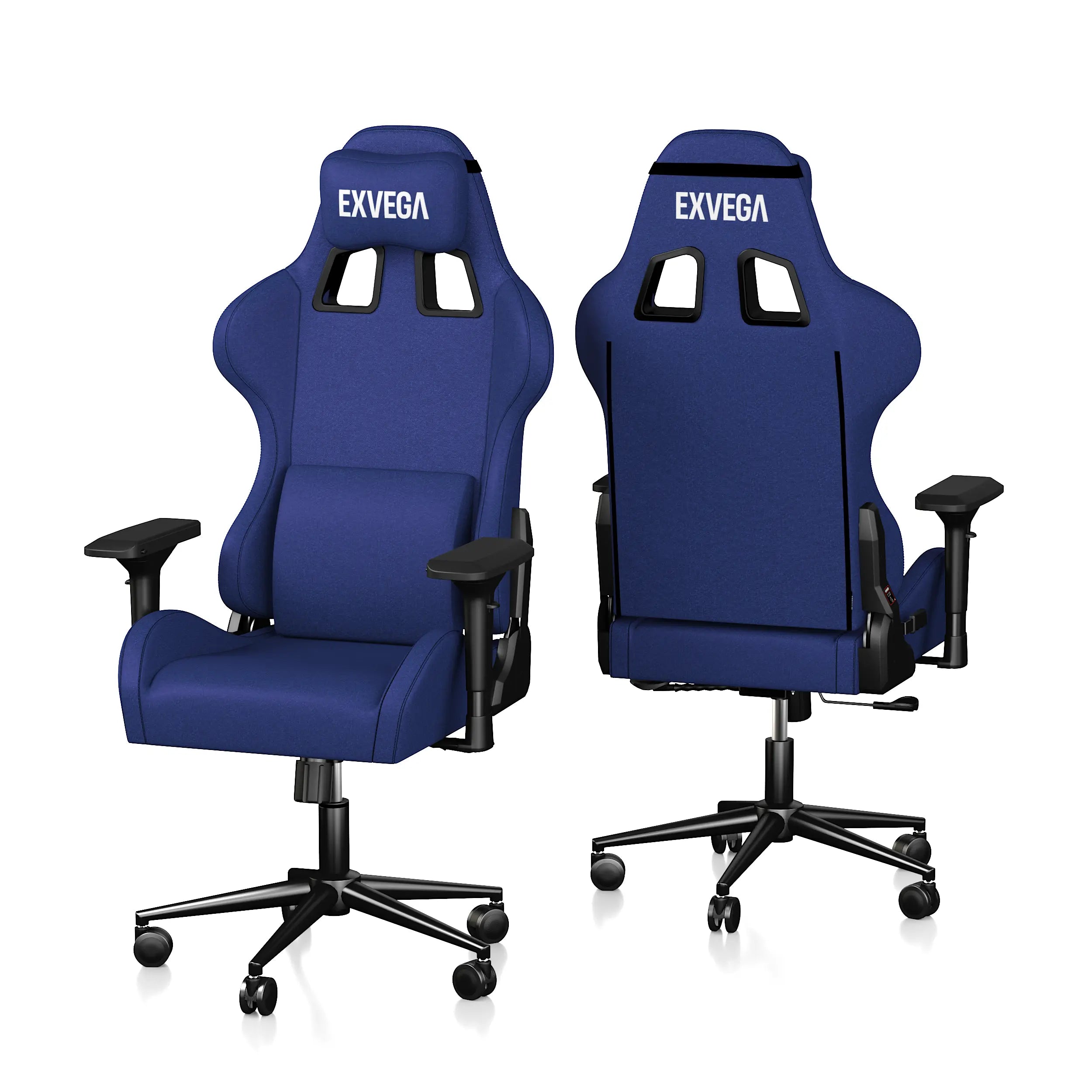 EXVEGA Vesta Cobalt Kumaş Oyuncu Koltuğu