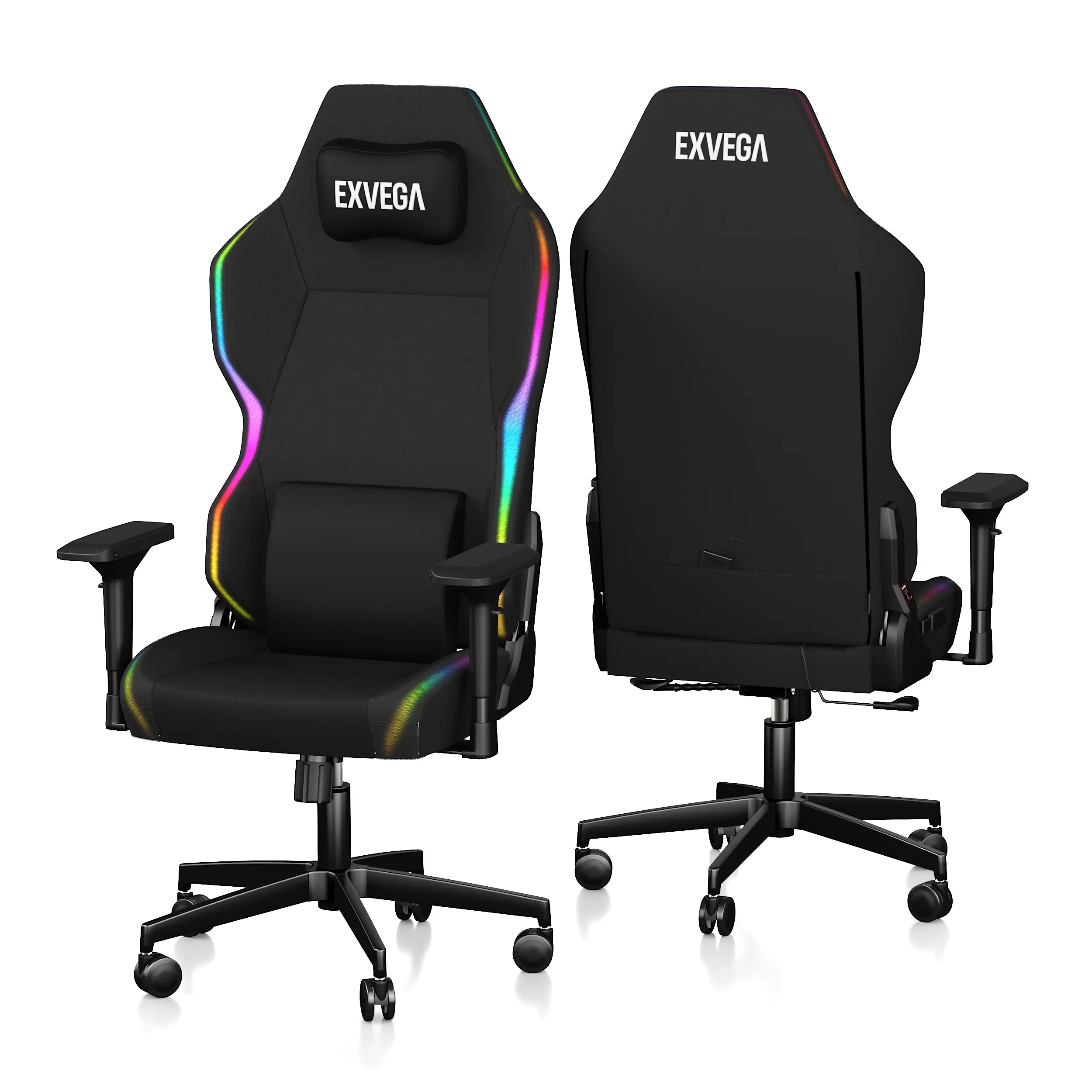 Exvega Lunar Active Rgb Black Oyuncu Koltuğu - EXVEGA