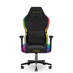 EXVEGA Lunar Active Black Gold Edition Dahili Hoparlörlü & Masajlı RGB Profesyonel Oyuncu Koltuğu