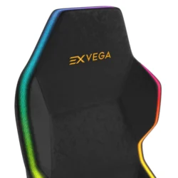 EXVEGA Lunar Active Black Gold Edition Dahili Hoparlörlü & Masajlı RGB Profesyonel Oyuncu Koltuğu