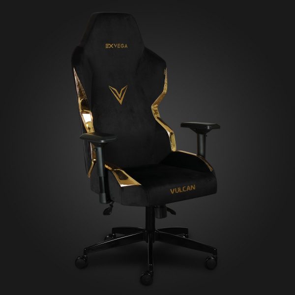Vulcan black gold edition profesyonel oyuncu ve çalışma koltuğu