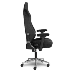 EXVEGA Discovery Profesyonel Kumaş Oyuncu Koltuğu Masaj Özellikli Siyah