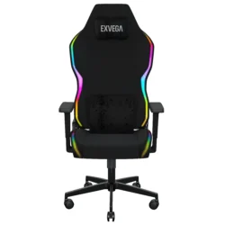 EXVEGA Lunar Active Kumaş RGB Oyuncu Koltuğu Siyah