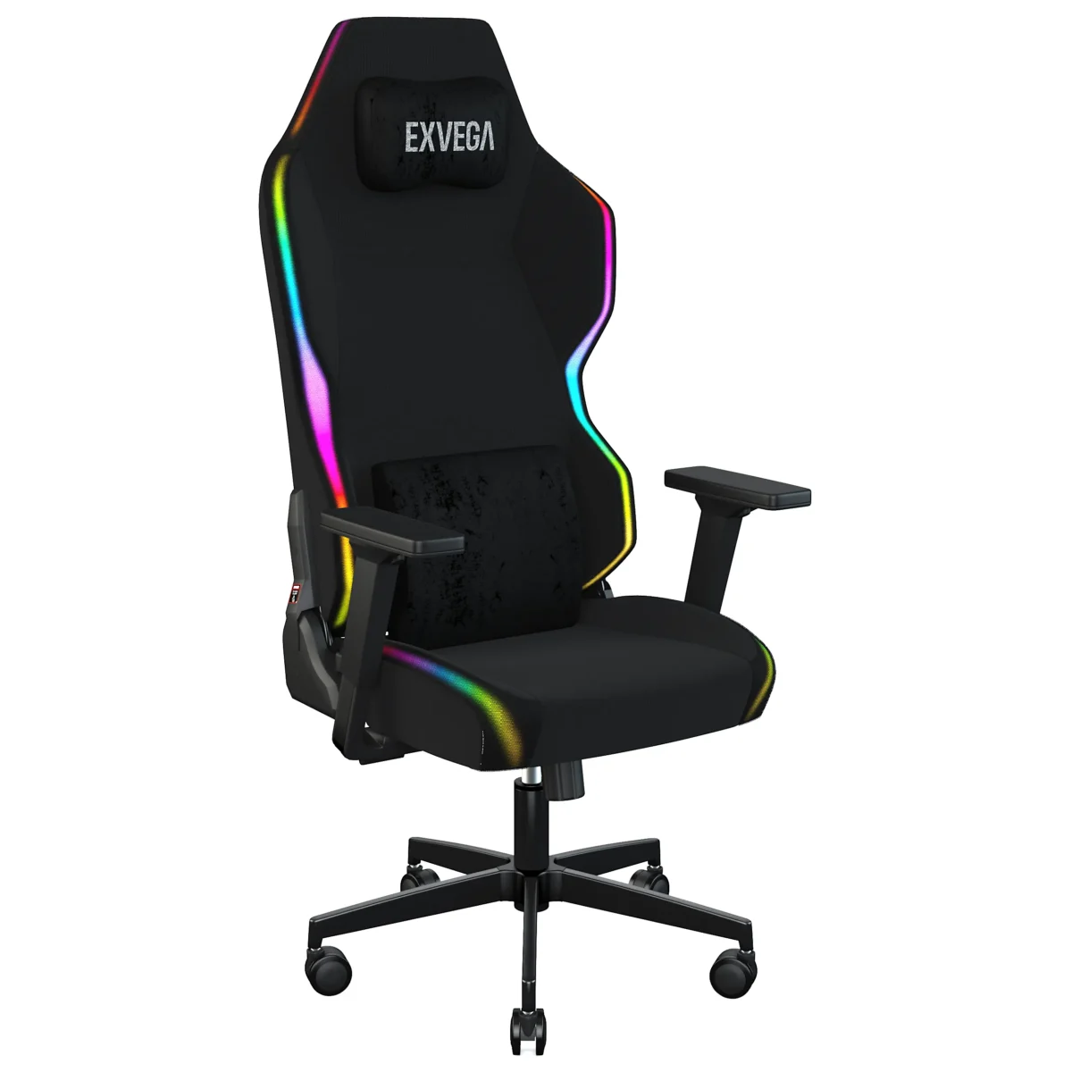 EXVEGA Lunar Active Kumaş RGB Oyuncu Koltuğu Siyah - Görsel 7