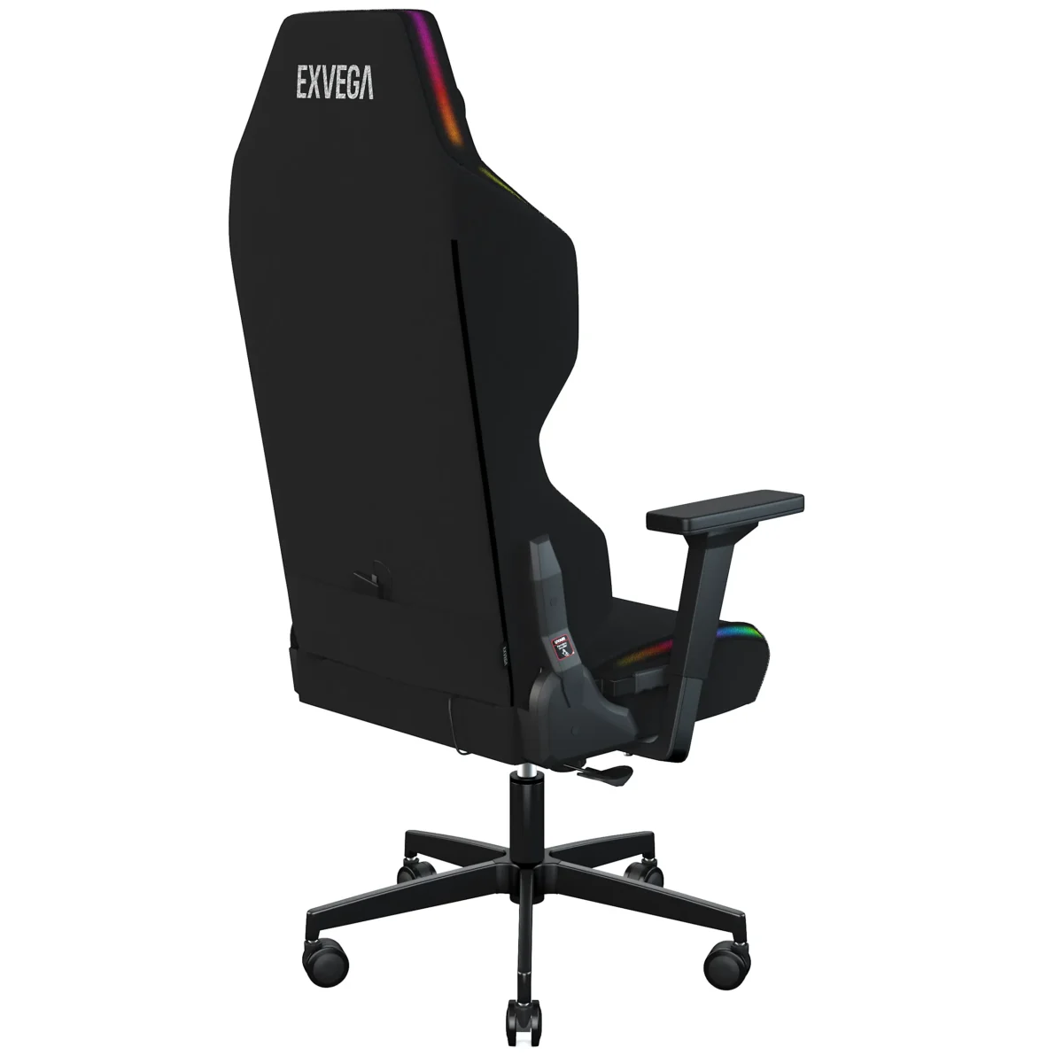 EXVEGA Lunar Active Kumaş RGB Oyuncu Koltuğu Siyah - Görsel 8