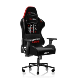 EXVEGA Vesta Dokuma Kumaş Profesyonel Oyuncu Koltuğu 2024 Serisi Game On Love Edition
