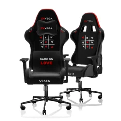 EXVEGA Vesta Dokuma Kumaş Profesyonel Oyuncu Koltuğu 2024 Serisi Game On Love Edition