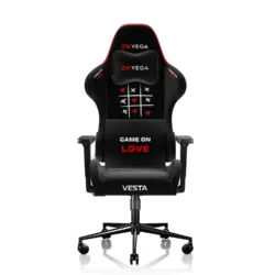 EXVEGA Vesta Dokuma Kumaş Profesyonel Oyuncu Koltuğu 2024 Serisi Game On Love Edition