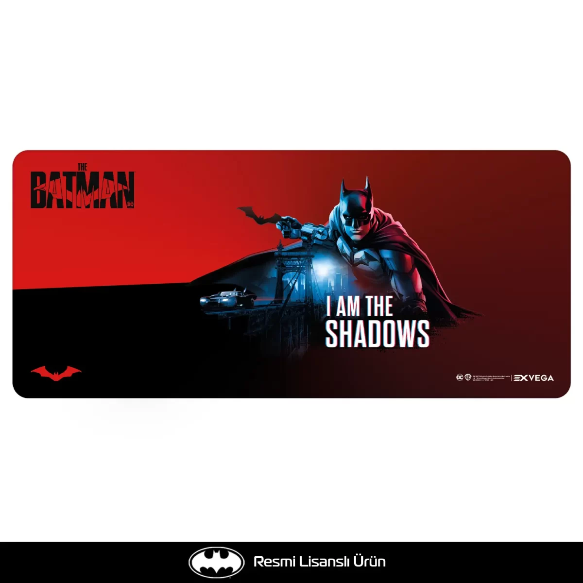 EXVEGA The Batman Mousepad XXL 90x40