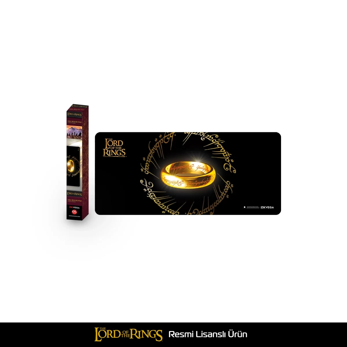 EXVEGA Lord Of The Rings One Ring Mousepad XXL 90x40