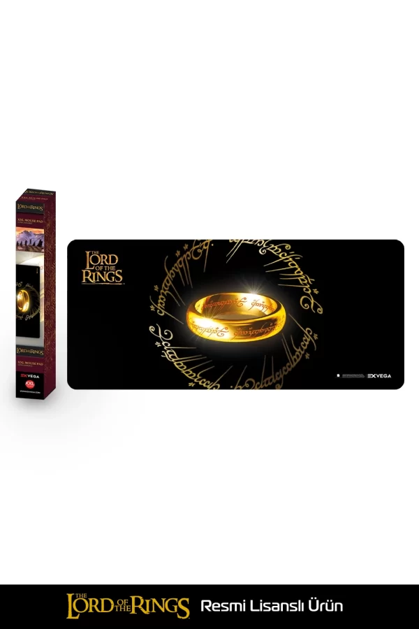 EXVEGA Lord Of The Rings One Ring Mousepad XXL 90x40