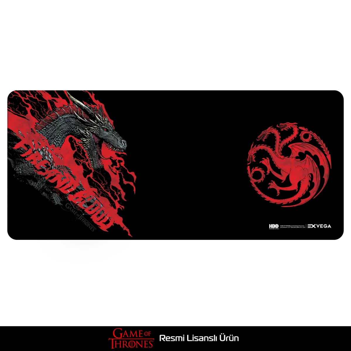 EXVEGA Game Of Thrones Mousepad XXL 90x40